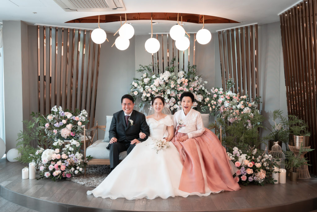 결혼식가족촬영