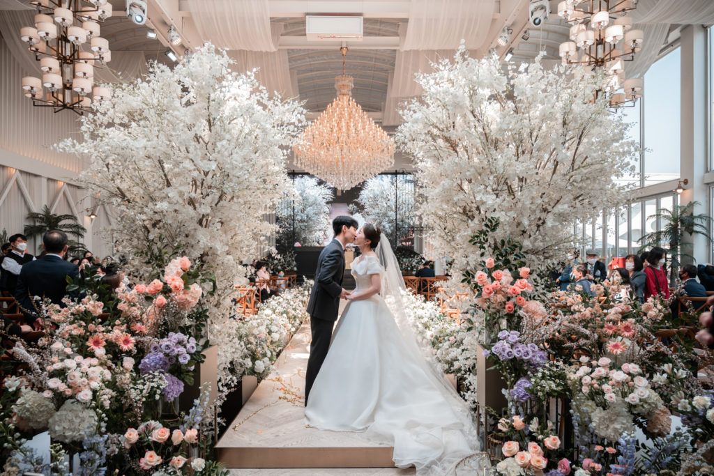 본식 플라워샤워