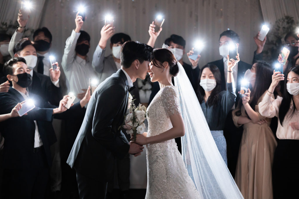 결혼식 플래시샷