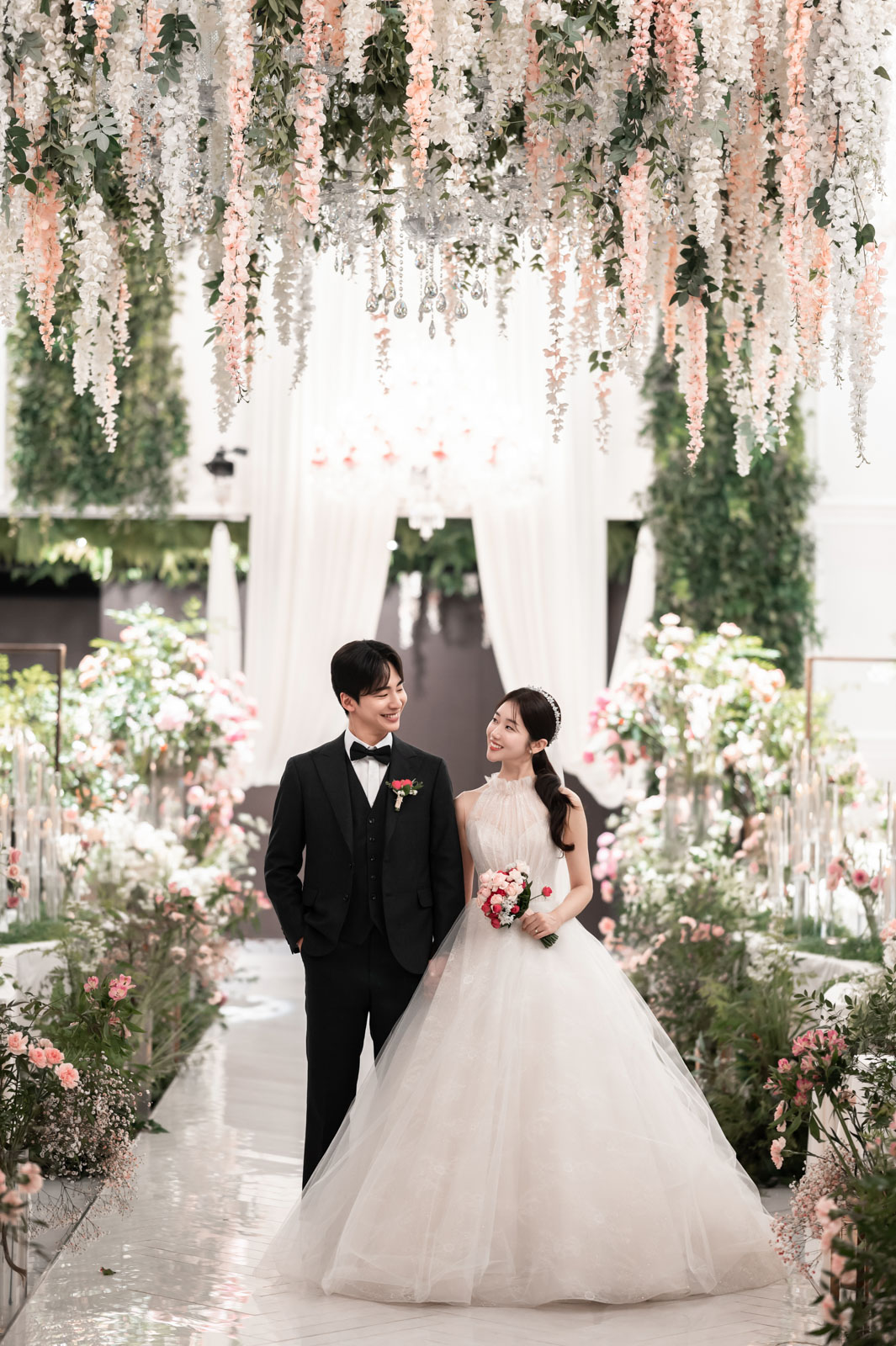 더파티움 여의도 신부대기실에서 촬영한 본식스냅