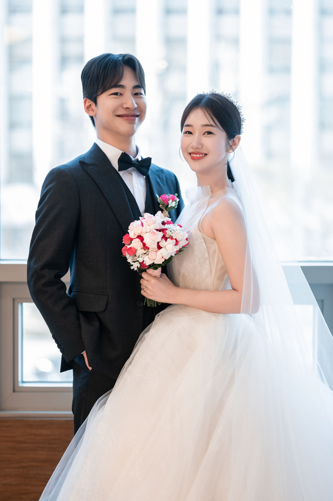 본식스냅 신랑신부 인물 촬영