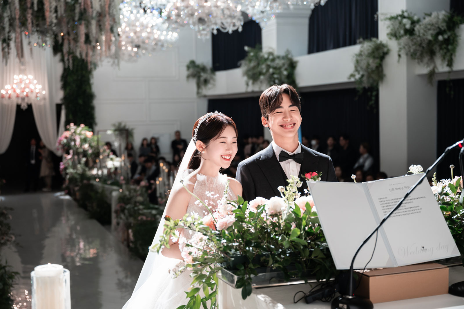 결혼식 사회 장면 본식영상, 웨딩영상 제작